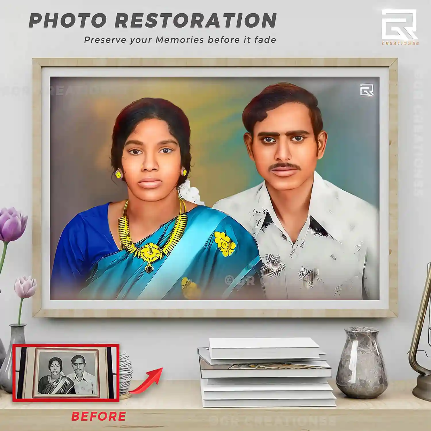 Digital Painting with Photoframe – Photo Frame Online